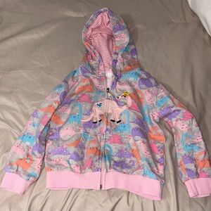 Colorful Dinosaur Kids Hoodie